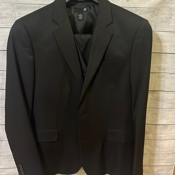 Mens Clairborne4 Piece Black Suit